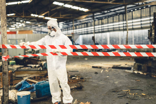 Professional Odor Removal technician working in Westwood, CA